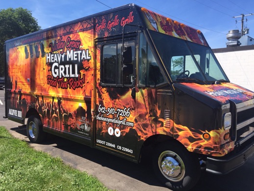 Heavy Metal Grill Alive III Food Truck